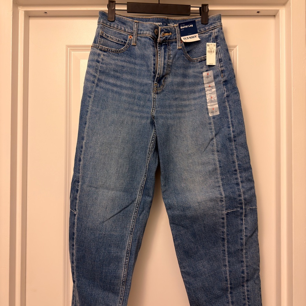 Old Navy Women's barrel Denim Jeans
